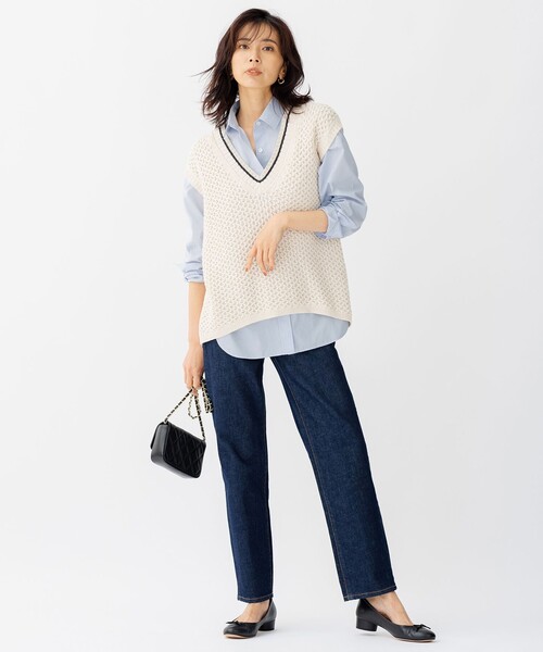 【CLASSY.1月号掲載】CANCLINI ベーシック シャツ 23区｜【CLASSY.1月号掲載】CANCLINI ベーシック シャツ