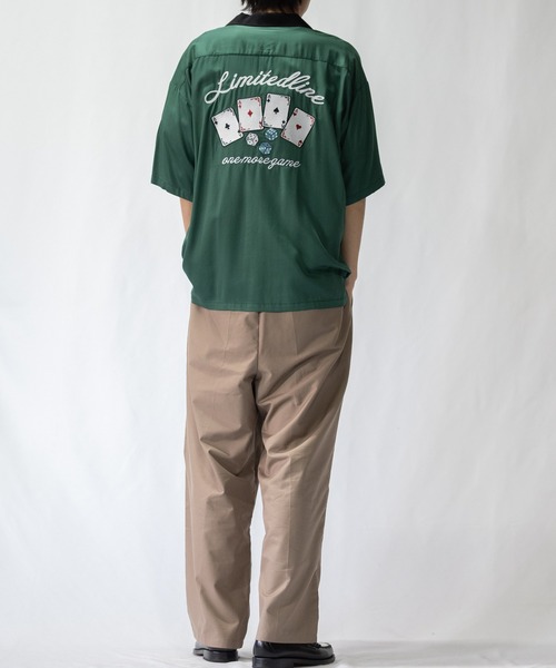 あ　レーヨンシャツ Limited Line Naive Magic シャツ 「a」レーヨン チェーン