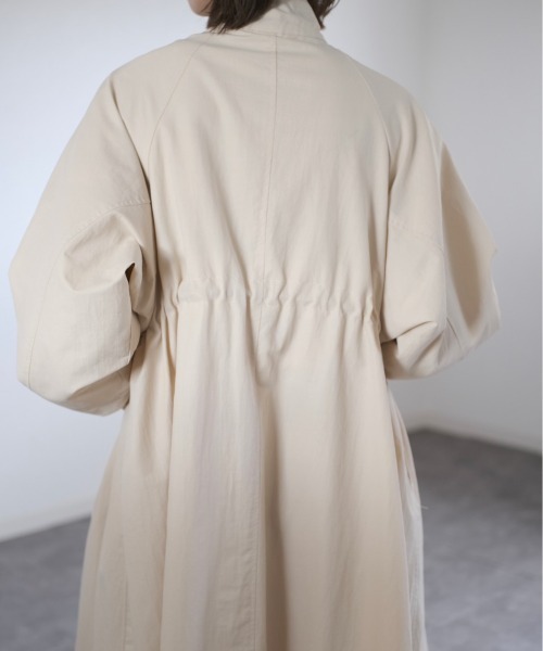 Reurie'（レウリィ） ma1 ma-1 ドローストリングコート / drawstring