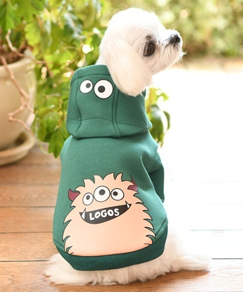 LOGOS（ロゴス） 犬 服 LOGOS/もちのびモンスターパーカー : ZOZOTOWN