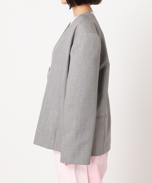 CITYSHOP（シティショップ） ジャケット ノーカラージャケット 2WAY
