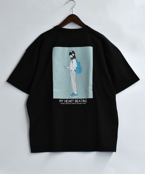 【boohoo】 オーバーサイズ フェイスプリントTシャツ トップス オーバーサイズピグメントフォトプリントTシャツ【メール便可