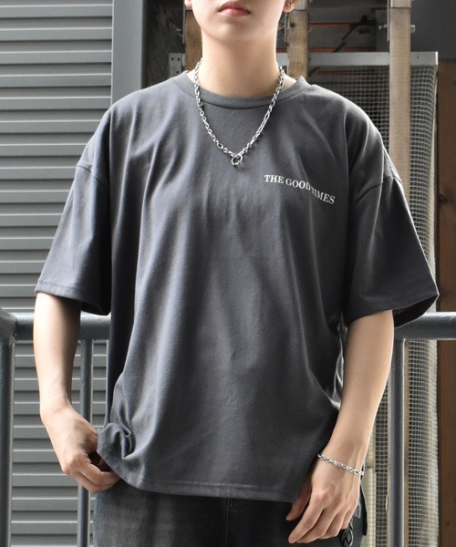 Starting Over tシャツ oversize girls print T-shirt/オーバー