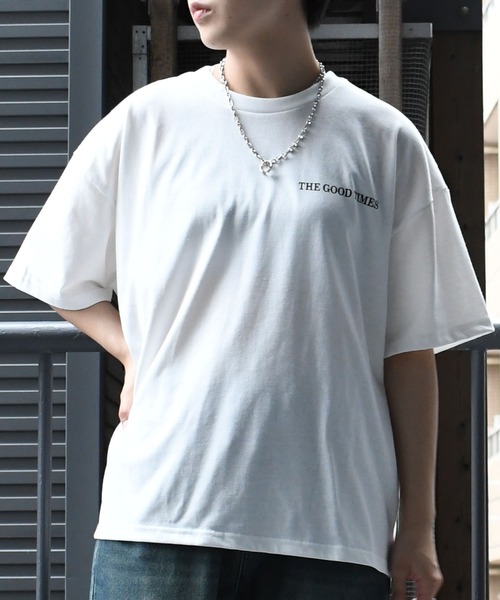 Starting Over tシャツ oversize girls print T-shirt/オーバー
