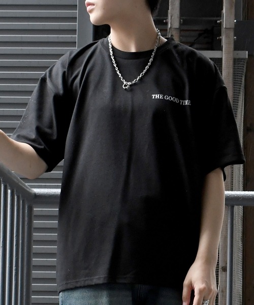 Starting Over tシャツ oversize girls print T-shirt/オーバー