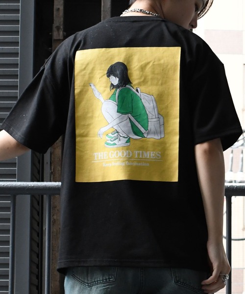 【boohoo】 オーバーサイズ フェイスプリントTシャツ トップス Starting Over tシャツ oversize girls print T-shirt/オーバー