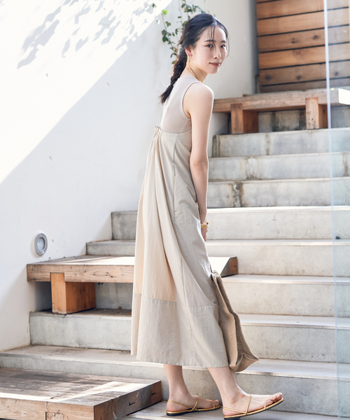 Rouge Vif キャミワンピース ドレス Rouge vif ワンピース 撥水キャミワンピース : ZOZOTOWN Yahoo
