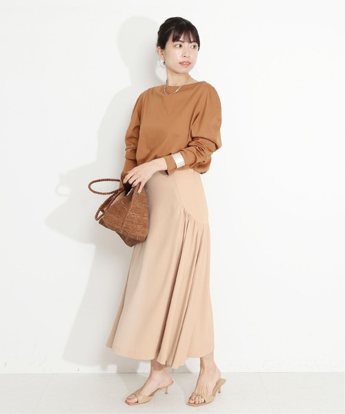 VERMEIL par iena 「VERMEIL iena」 スカート 38 ベージュ レディース 