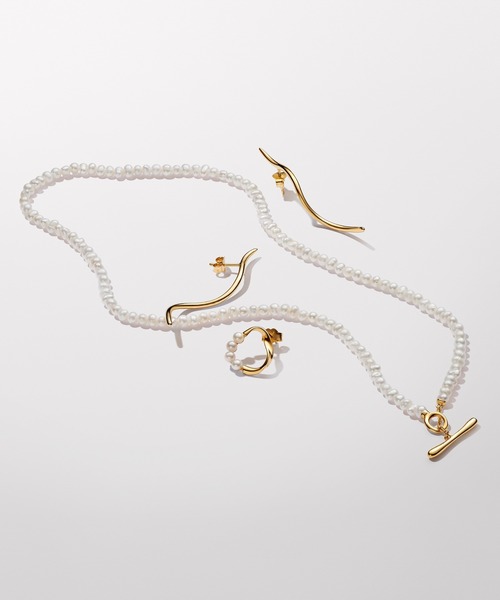 PANDORA（パンドラ） ピアス オーガニカリー シェイプド サークル
