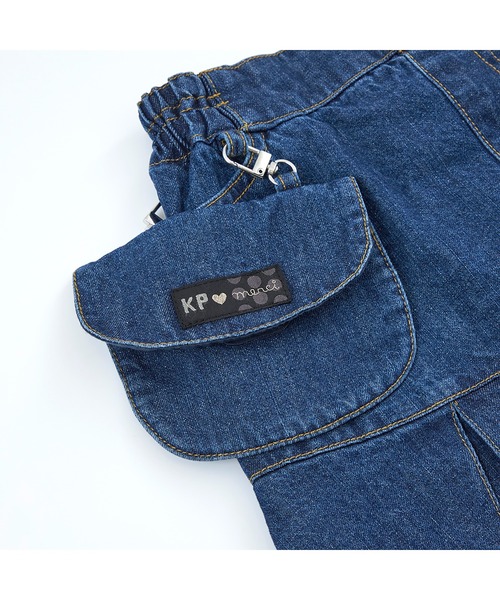 KP スカート 移動ポケット付きデニムスカート(100〜160) キッズ 子供服