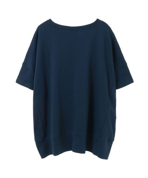 tシャツ 裾切替カットプルオーバー レディース AMERICAN HOLIC tシャツ 接触冷感裾切り替えカットプルオーバー