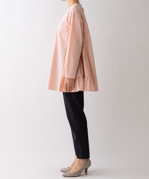 専用です！Sonoソーノ　タグ付き新品未使用　長袖ブラウス　ピンク SONO/ソーノ】ﾊﾐﾝｸﾞｽﾘｰﾌﾞｸﾚﾘｯｸﾌﾚｱﾌﾞﾗｳｽ（シャツ/ブラウス）｜Sono