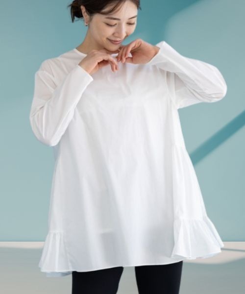 Sono（ソーノ） ブラウス シャツ 「定番人気ブラウス」ご自宅でお洗濯