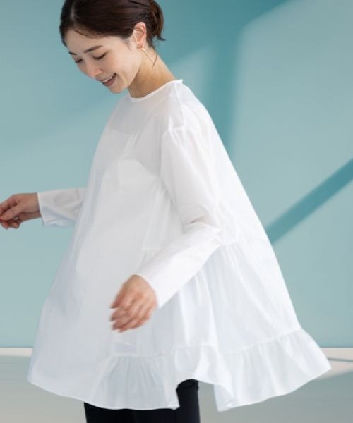 Sono（ソーノ） ブラウス シャツ 「定番人気ブラウス」ご自宅でお洗濯