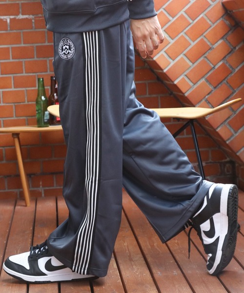 8 パンツ トリコットライントラックパンツ メンズ レディース
