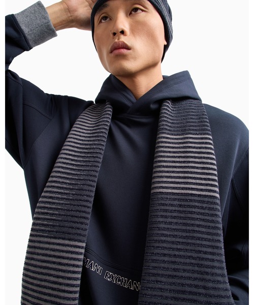 ARMANI EXCHANGE マフラー 「A|X アルマーニ エクスチェンジ」AL  