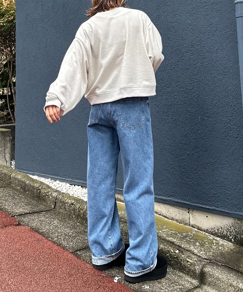 【関送込 匿名発】FVVO ROCKSTA セットアップ スウェット mi via loca トレーナー スウェット ウラケ ラインストーンロゴ