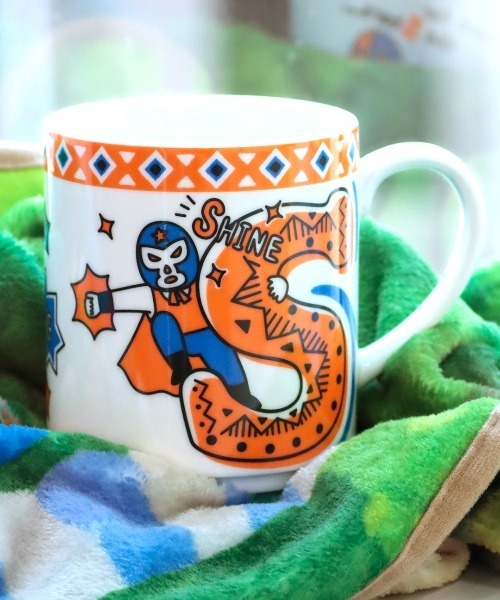 東和玩具　チチカカ チチカカ（TITICACA） イニシャル ルチャマグカップ ／ イニシャル