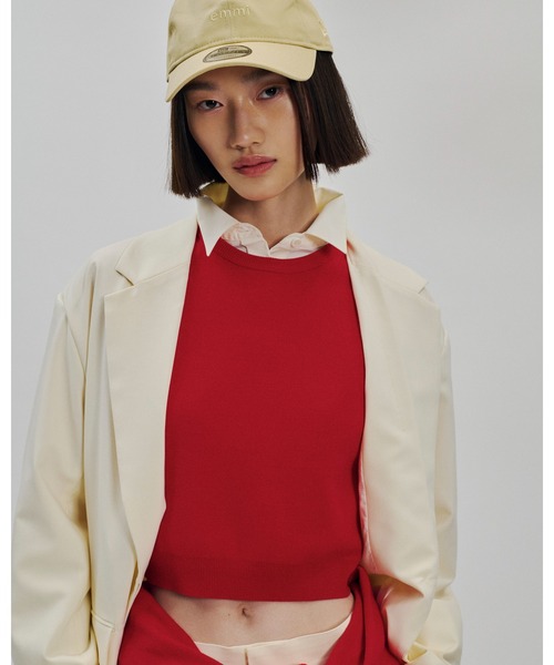 10th】【emmi|NEW ERA】9TWENTY emmiロゴキャンバスキャップ