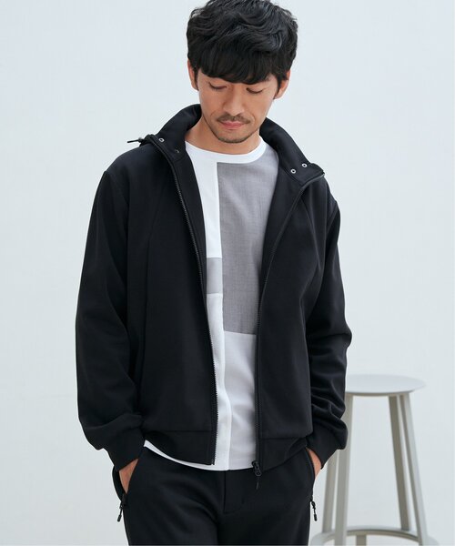 ikka（イッカ） パーカー 「セットアップ対応」テックストレッチ2WAY