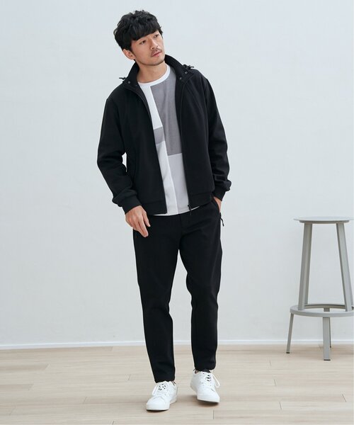 ikka（イッカ） パーカー 「セットアップ対応」テックストレッチ2WAY