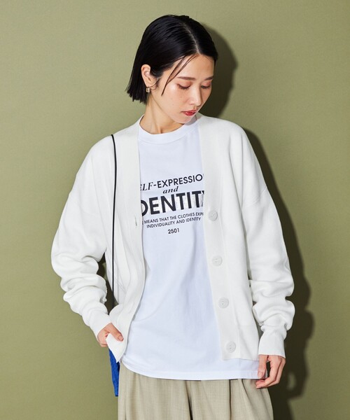 カーディガン 「CITEN」エッセンシャルVネックニットカーディガン レディース CITEN｜<CITEN>エッセンシャルVネックニットカーディガン
