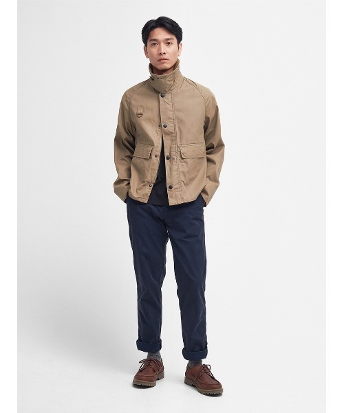 Barbour コットン ショートレングス ブルゾン Barbour ブルゾン アウター 「SPEY / スペイ」ダック コットン