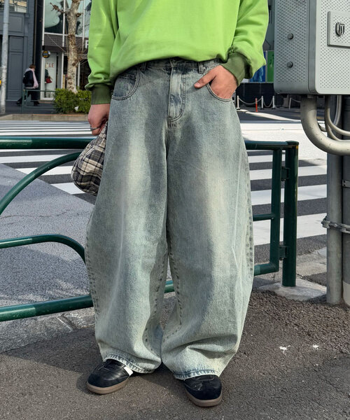 完売品　VIH20A coating denim バギー DRY-X」バギー(28 中濃加工色): ボトムス｜Right-on公式