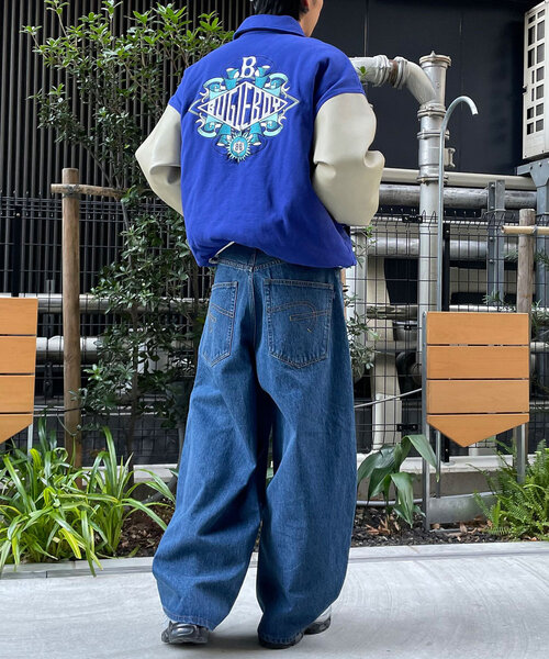 キャノラインジーンズ　ワイドフレアバギー キャノラインジーンズ ワイドフレアバギー キャノラインジーンズ