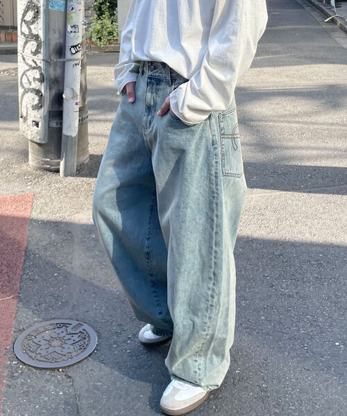 CIAOPANIC ジーンズ 「cian denim/シアンデニム」バギーワイド