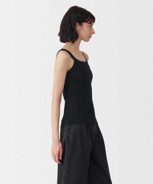 MUJI Labo タンクトップ ノースリーブ 「MUJI Labo」婦人 強撚コットン