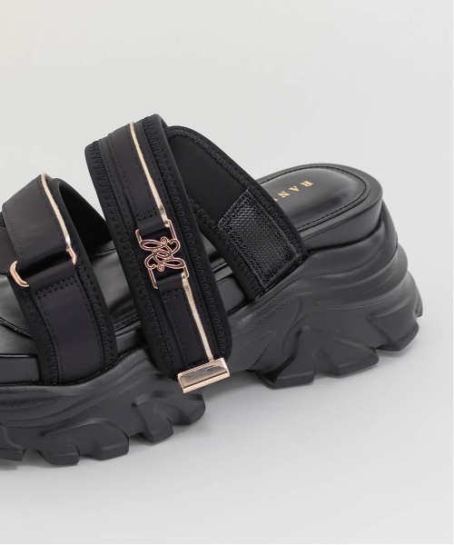 ランダ　モノグラムデザインスポーツサンダル　S RANDA（ランダ） サンダル モノグラムパーツスポーツサンダル