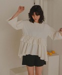 ラッシュガード バックリボンフリルレイヤードト...の詳細画像2