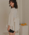 ラッシュガード バックリボンフリルレイヤードト...の詳細画像3