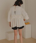 ラッシュガード バックリボンフリルレイヤードト...の詳細画像4
