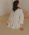 ラッシュガード バックリボンフリルレイヤードト...の詳細画像5