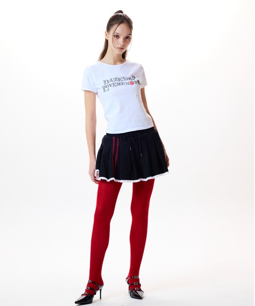 LUVISTRUE スカート IM SHORT PLEATS SKIRT : ZOZOTOWN Yahoo!店