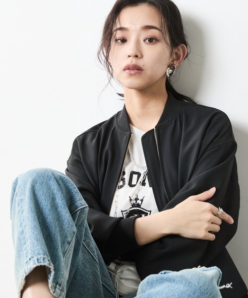 CHIC STYLE（シックスタイル） ブルゾン アウター ソフトブルゾン