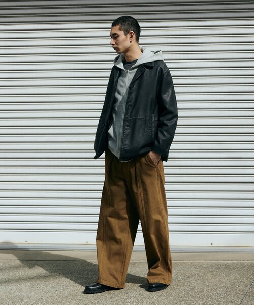 DICKIES / ディッキーズ ヴァーティカルカット デニム js別注 DICKIES / ディッキーズ ヴァーティカルカット デニムパンツ
