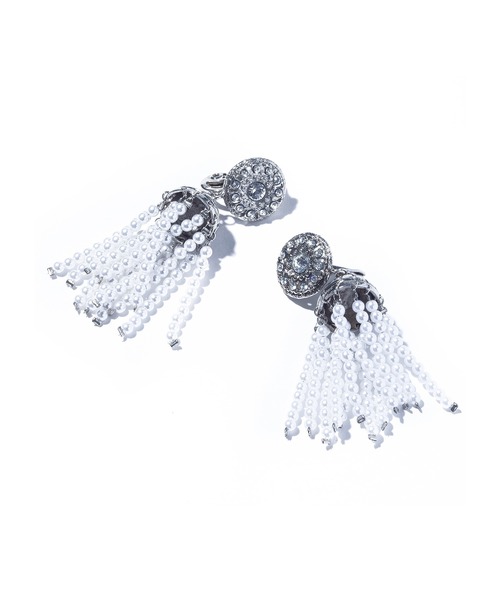 イヤリング 「IRIS 47」palace pearl fringe earring/パレス パール フリンジ イヤリング BO163 レディースの画像