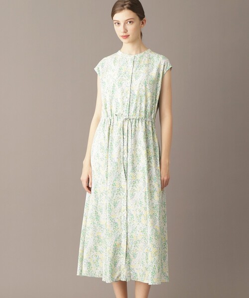 【50％OFF】 DRESSTERIOR 「ポケット付き/花柄」フラワープリント ワンピース ワンピース