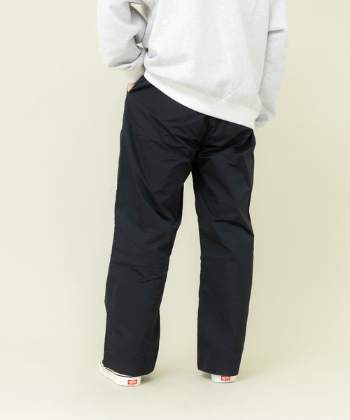シミアンリング パンツ Straight Pants［Black］ D.HYGEN - Patchwork Jacquard Stretch Slim Pants