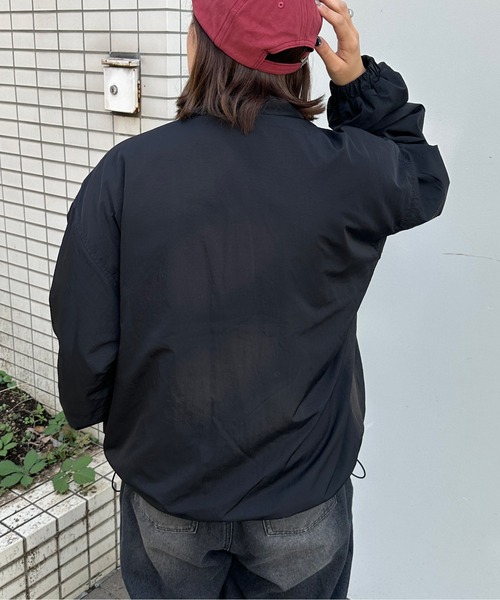「kutir」 ナイロンブルゾン MEDIUM ブラック レディース_画像6