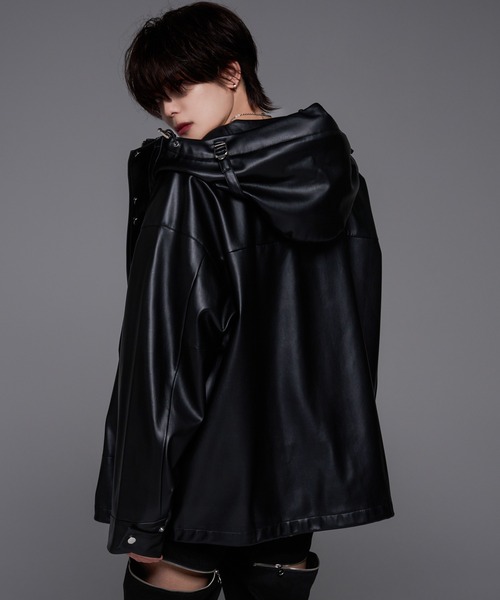「ADRER」 マウンテンパーカー LARGE ブラック メンズの画像5
