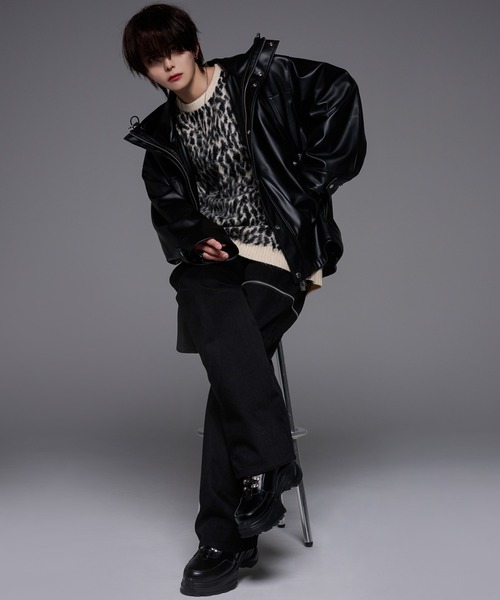 「ADRER」 マウンテンパーカー LARGE ブラック メンズの画像9