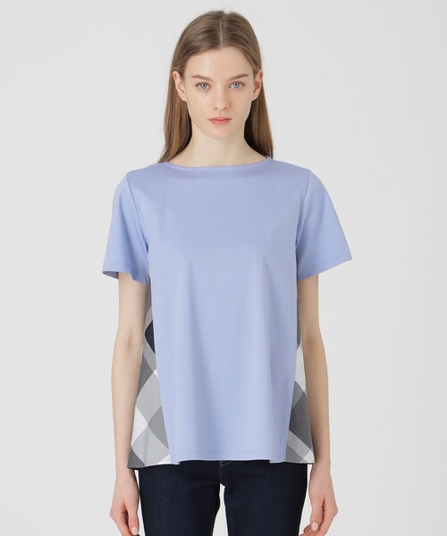 BLUE LABEL CRESTBRIDGE tシャツ コンパクトピマスムースサイド