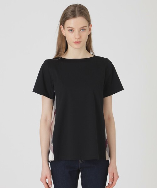 BLUE LABEL CRESTBRIDGE tシャツ コンパクトピマスムースサイド