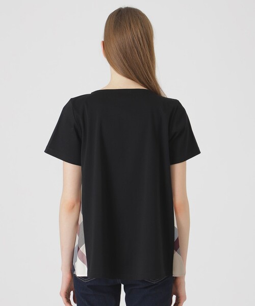 BLUE LABEL CRESTBRIDGE tシャツ コンパクトピマスムースサイド