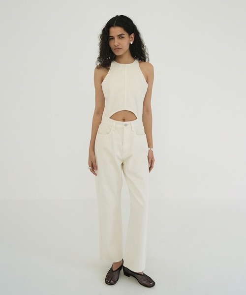 CLANE（クラネ） オールインワン WAIST OPEN DENIM ALL IN ONE
