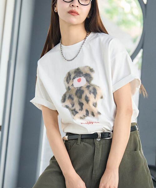 tシャツ PUBLUX/パブリュクス シアー パイピング ロンT　限定展開 レディース PUBLUX（パブリュクス）の「PUBLUX/パブリュクス ショート丈袖